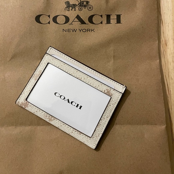 Coach chalk card holder - Picture 1 of 2